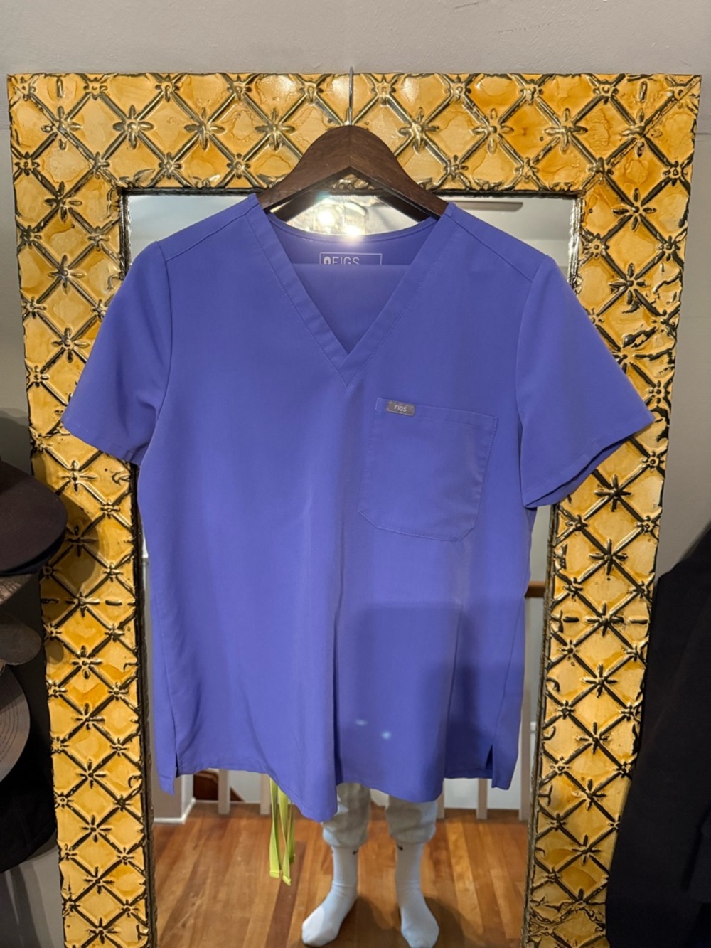 Figs Scrub Set in Blueberry